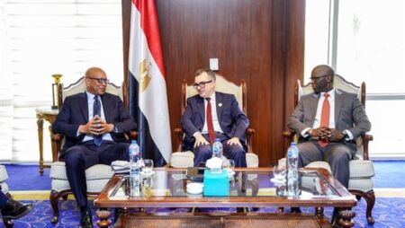 وزير التخطيط يبحث مع نائب رئيس مؤسسة التمويل الدولية (IFC) إجراءات تفعيل آلية ضمان مشروعات البنية التحتية
