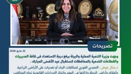 بالإنفوجراف "التنمية المحلية والبيئة × أسبوع"*