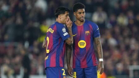 موقف برشلونة من استمرار كانسيلو وراشفورد الموسم المقبل