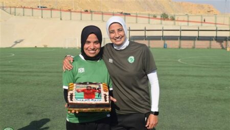 من قيادة الملعب إلى فستان الزفاف.. اللاعبة فاطمة رجب تودع مودرن سبورت وتكتب بداية جديدة