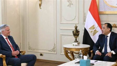رئيس الوزراء يلتقي سكرتير عام منظمة التعاون الاقتصادي والتنمية