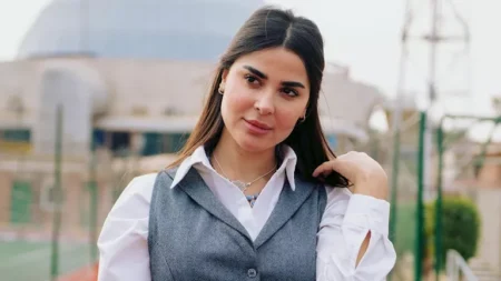 نورهان منصور تمارس تمارينها وتوجه رسالة لـ شيرين عبدالوهاب