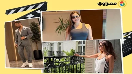 نسرين طافش كاجوال وكارولين عزمي بفستان جريء.. 10 لقطات لنجوم الفن خلال 24 ساعة
