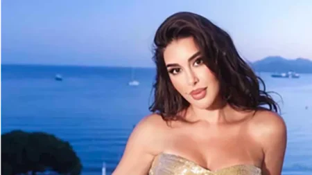 ياسمين صبري بلوك جذاب في أحدث إطلالتها