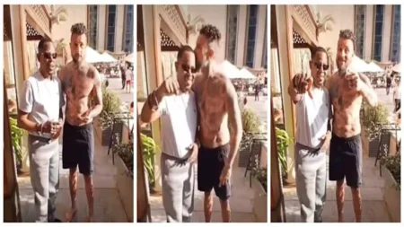 فيديو| أحمد الفيشاوي يوثق لقائه مع مارتن لورانس في مصر.. وهذا ما قاله فيديو| أحمد الفيشاوي يوثق لقائه مع مارتن لورانس في مصر.. وهذا ما قاله