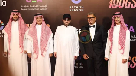 بالفيديو- تركي آل الشيخ يمازح عمرو دياب"الهضبة" : "إن شاء الله بعد 30 سنة تبقى جبل"