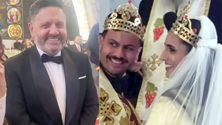 اللقطات الأولى من حفل زفاف نجل إدوارد (صور) اللقطات الأولى من حفل زفاف نجل إدوارد (صور)