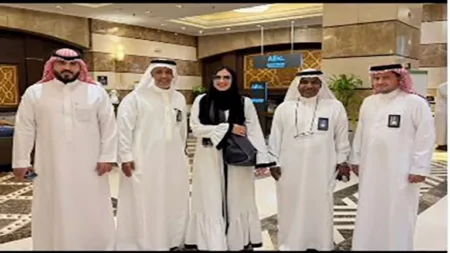 ياسمين عبدالعزيز تنشر فيديو لها خلال أداء فريضة الحج بالسعودية والجمهور يعلق