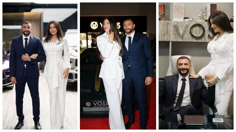 مع زوجها وأولادها.. أحدث ظهور لـ هاجر أحمد والجمهور يغازلها (صور) مع زوجها وأولادها.. أحدث ظهور لـ هاجر أحمد والجمهور يغازلها (صور)