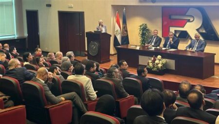 رئيس الهيئة العامة للرقابة المالية يبحث معايير تنظيم إعادة التأمين مع ممثلي الشركات