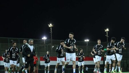 المنتخب الوطني يواصل استعداداته لمواجهة روسيا الودية