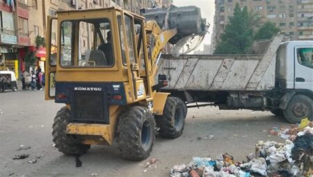 محافظ الجيزة يقود حملات مكثفة بالطالبية ويقرر استبعاد قيادات بسبب قصور النظافة والإشغالات