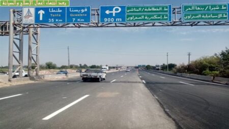 الطرق والكباري تعيد فتح كوبري بنها بعد صيانة شاملة وإصلاح الهبوط