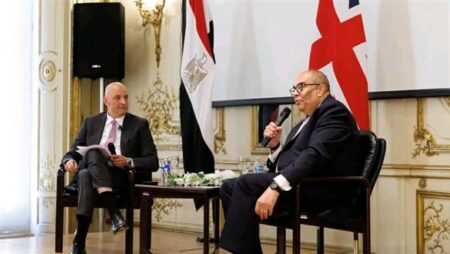 خلال حفل السفارة بلندن.. محمود محيي الدين: مصر تمتلك مقومات هيكلية قوية تؤهلها لتحقيق معدلات نمو مرتفعة