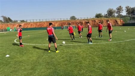 منتخب الناشئين يستأنف تدريباته استعدادًا لمواجهة كوت ديفوار بكأس الأمم الأفريقية