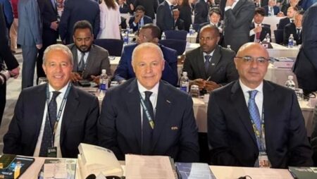أبو ريدة ووفد الاتحاد المصري يشاركان بكونجرس "فيفا" رقم 76 في كندا