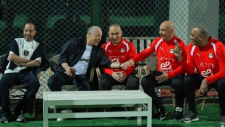 ابو ريدة يحفز لاعبي المنتخب والجهاز الفتي استعدادًا لكأس العالم