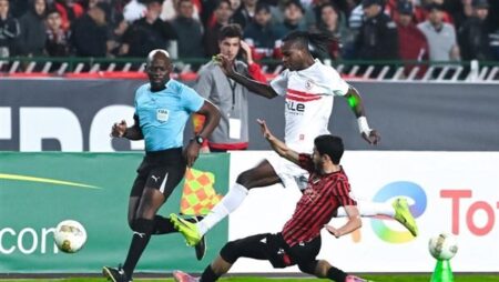 نهائي الكونفدرالية.. اتحاد العاصمة يحسم الذهاب بهدف قاتل في الدقيقة 98 أمام الزمالك