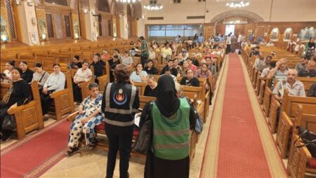 «الصحة» تنظم فعاليات توعوية للصحة النفسية بكنيسة العذراء في مصر القديمة