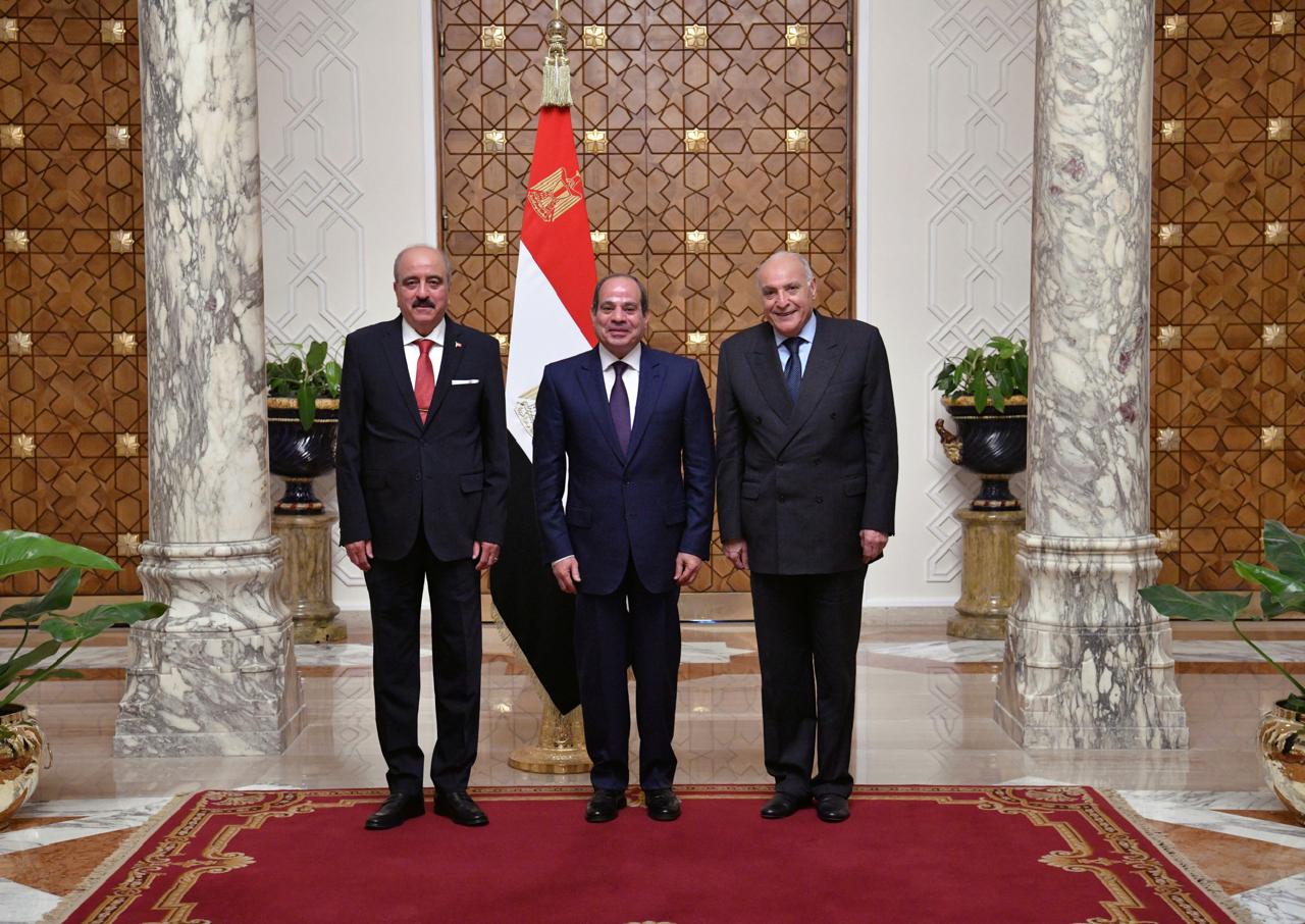 تفاصيل لقاء السيسي مع وزيري خارجية الجزائر وتونس.. صور