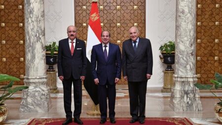تفاصيل لقاء السيسي مع وزيري خارجية الجزائر وتونس.. صور