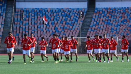 المنتخب الوطني يستأنف تدريباته قبل السفر إلى أمريكا