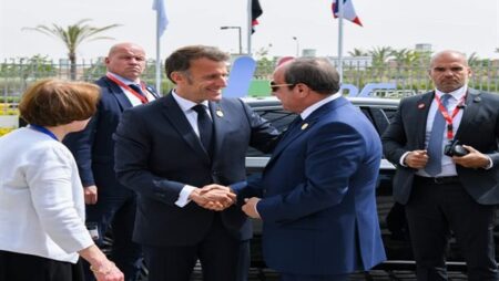 نتائج زيارة ماكرون للإسكندرية ولقاء السيسي.. صور