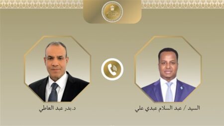 وزير الخارجية ونظيره الصومالي يبحثان تطورات الأوضاع بالصومال وتعزيز الشراكة الاستراتيجية وزير الخارجية ونظيره الصومالي يبحثان تطورات الأوضاع بالصومال وتعزيز الشراكة الاستراتيجية