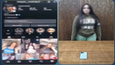 الداخلية تضبط صانعة محتوى بالإسكندرية لنشرها فيديوهات تتضمن ألفاظ خادشة للحياء.. تفاصيل الداخلية تضبط صانعة محتوى بالإسكندرية لنشرها فيديوهات تتضمن ألفاظ خادشة للحياء.. تفاصيل