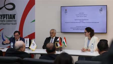 اتفاقية تعاون بين البارالمبية المصرية والمجرية لتعزيز تطوير الرياضة وتبادل الخبرات