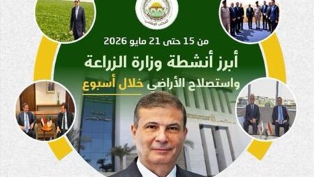 الزراعة في أسبوع.. رفع الطوارئ لاستقبال عيد الأضحى.. وتوفير المخصبات الحيوية