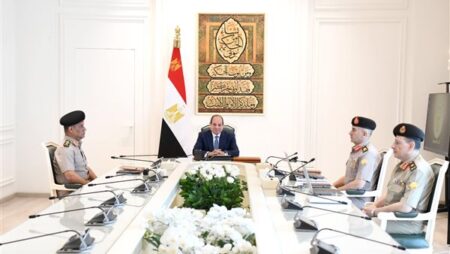 توجيهات جديدة من السيسي لـ وزيرى الدفاع والأوقاف وكبار رجال الدولة (فيديو) توجيهات جديدة من السيسي لـ وزيرى الدفاع والأوقاف وكبار رجال الدولة (فيديو)