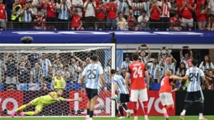 كأس العالم 2026، الأرجنتين يتقدم على النمسا بهدف ميسي في الشوط الأول