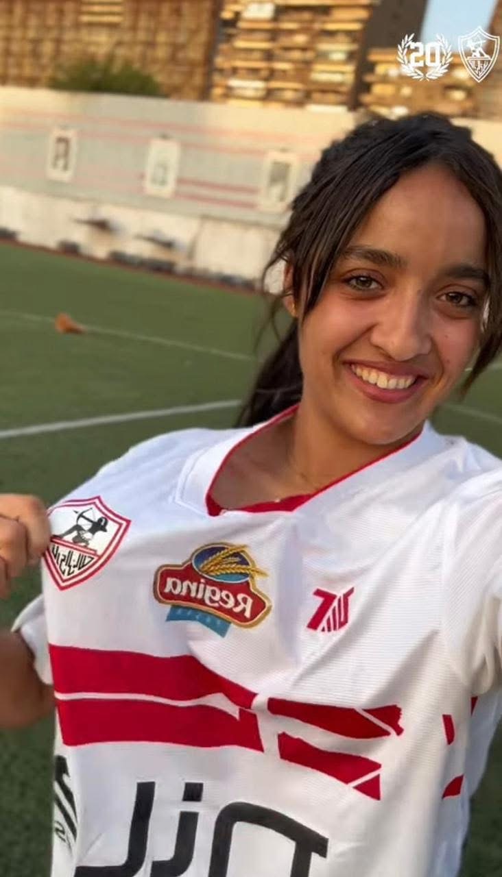 الزمالك يتعاقد مع ندى الغريب لتدعيم هجوم فريق الكرة النسائية