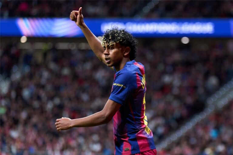لامين يامال يهدد مشجع أتلتيكو مدريد بعواقب وخيمة بسبب إهانة عنصرية
