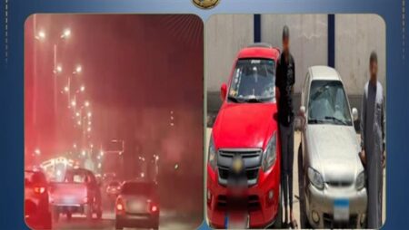 الداخلية تضبط قائدي سيارتين تسببا في تعطيل المرور بكفر الشيخ
