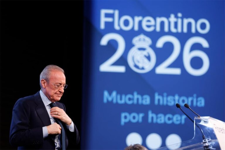 رسميًا.. حملة بيريز الانتخابية تعلن اسم مدرب ريال مدريد الجديد رسميًا.. حملة بيريز الانتخابية تعلن اسم مدرب ريال مدريد الجديد