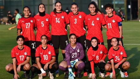 بركلات الترجيح .. منتخب الكرة النسائية يفوز على نظيره التونسي ٧-٦