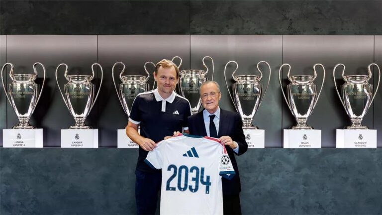 رسميًا .. ريال مدريد يجدد تعاقده مع أديداس