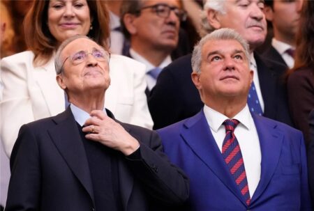 برشلونة يصدر بيانًا رسميًا بشأن فلورنتينو بيريز برشلونة يصدر بيانًا رسميًا بشأن فلورنتينو بيريز