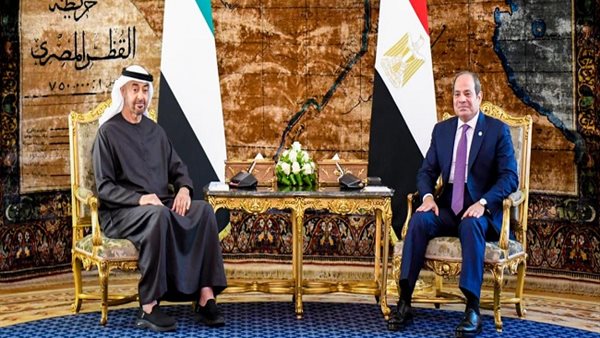 السيسي وبن زايد يرحبان باتفاق وقف حرب إيران وإعادة فتح مضيق هرمز السيسي وبن زايد يرحبان باتفاق وقف حرب إيران وإعادة فتح مضيق هرمز