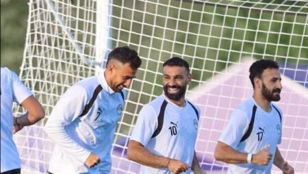 فيديو .. مصر24 نيوز ترصد المران الختامي لمنتخب مصر قبل مباراة إيران