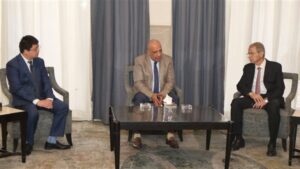 وزير الكهرباء والطاقة المتجددة يشارك مجموعة صاني الصينية الاحتفال ببدء العمل وإنشاء أول مصنع لتوربينات الرياح