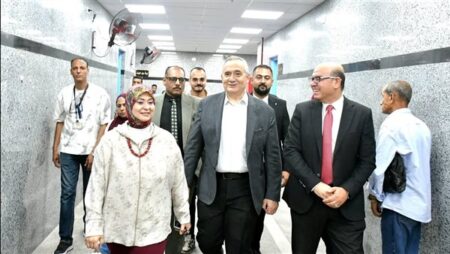 مستشفى أحمد ماهر يفتتح تطوير العيادات الخارجية ويحتفي بإجراء 200 عملية قلب مفتوح خلال عام