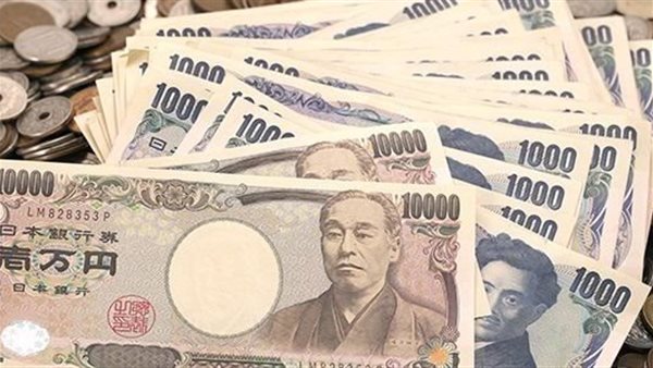سعر الـ100 ين الياباني مقابل الجنيه في البنك المركزي بختام تعاملات اليوم 3 الين الياباني، مصر24