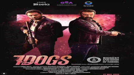 بعد تجاوز إيراداته 9 ملايين دولار.. تركي آل الشيخ يحتفل بنجاح "7 Dogs"