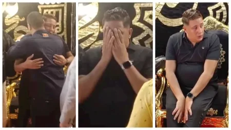 حمو بيكا ينعى والده: "أبوك نوع حب مستحيل حد يعرف يديهولك"