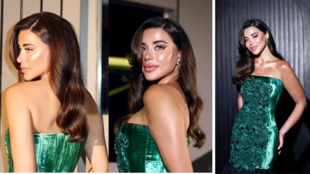 15 صورة لـ يارا السكري بفستان أنيق بأحدث ظهور والجمهور يعلق