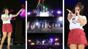 روبي بعد حفل Egyptian fan zone: يا رب وفق منتخبنا الوطني