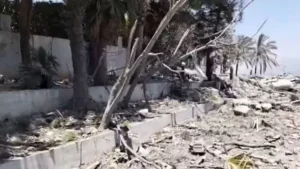 انهيار منزل صادق الصباح بعد غارة اسرائيلية على لبنان.. والمنتج يعلق